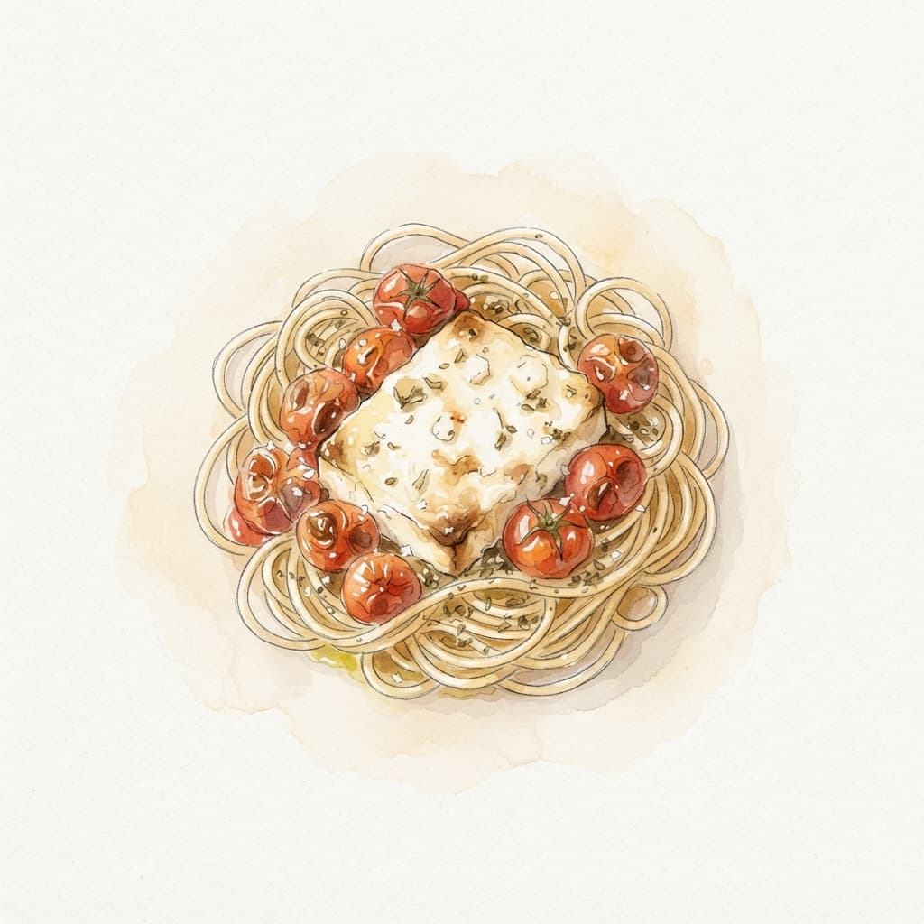 Ofen-Feta mit Tomaten