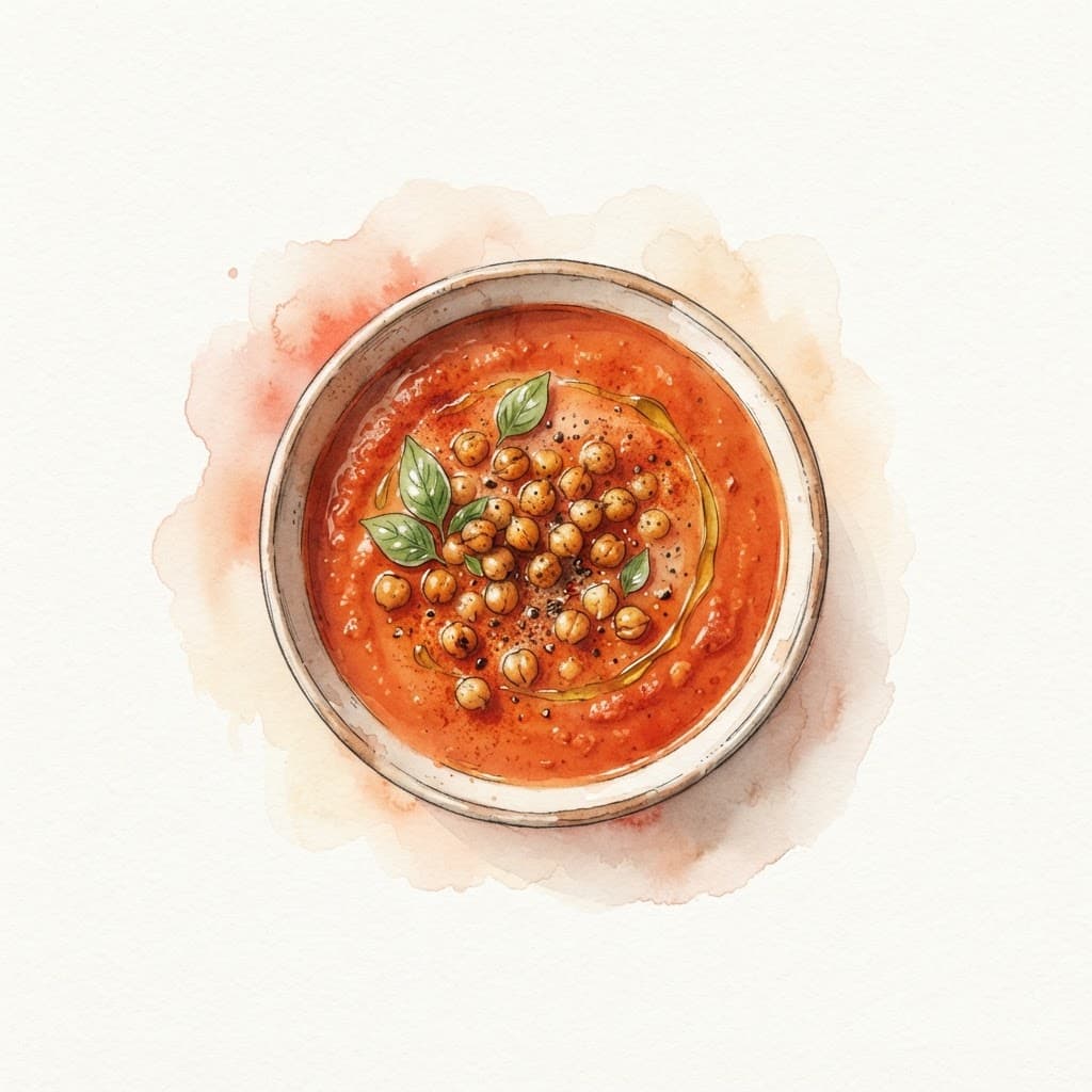 Paprika-Tomaten-Suppe