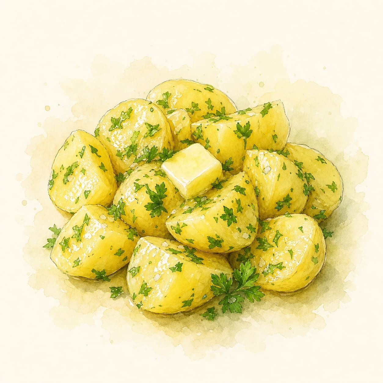 Petersilerdäpfel