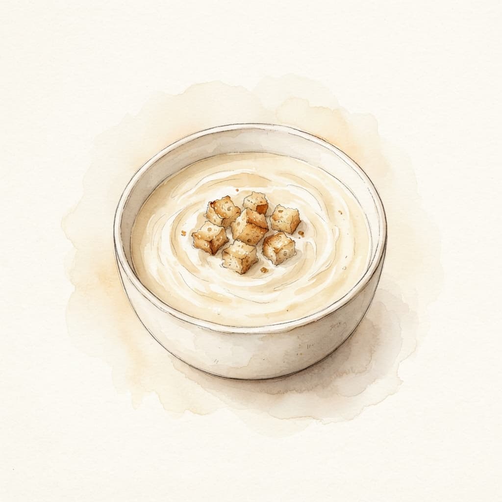Petersilwurzelcremesuppe