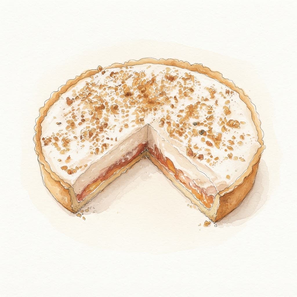 Pfirsich-Joghurt-Tarte