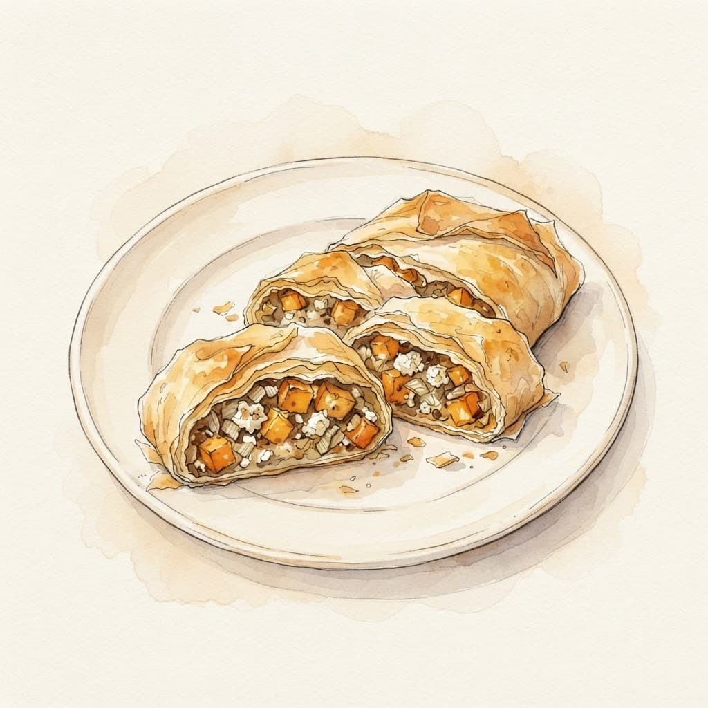Kürbisstrudel