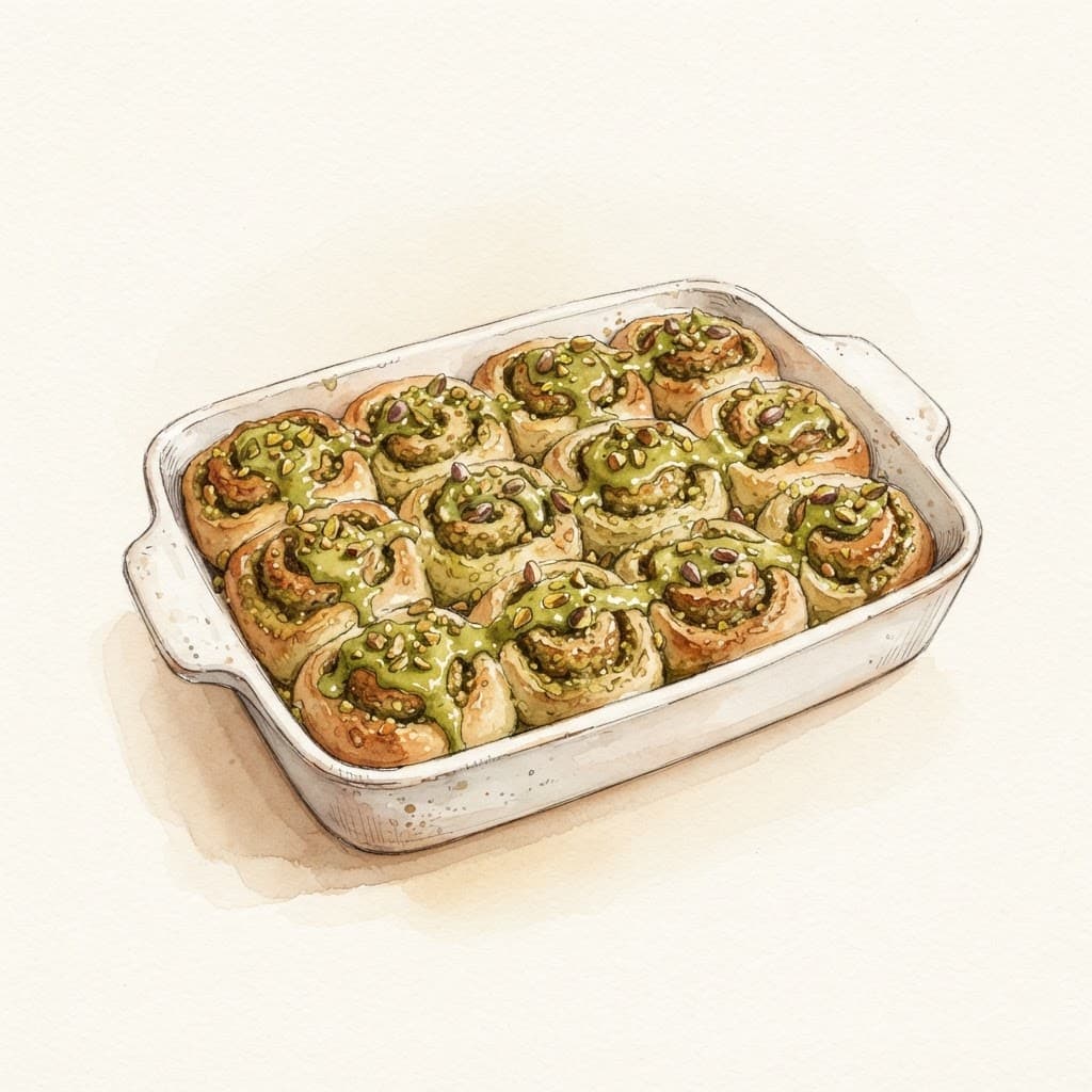 Pistazien-Schnecken