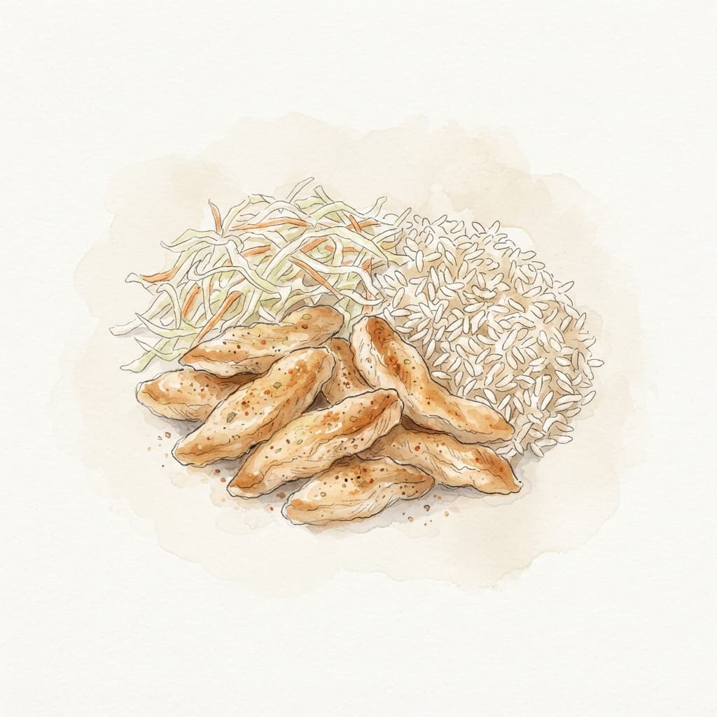 Puten-Gyros-Teller