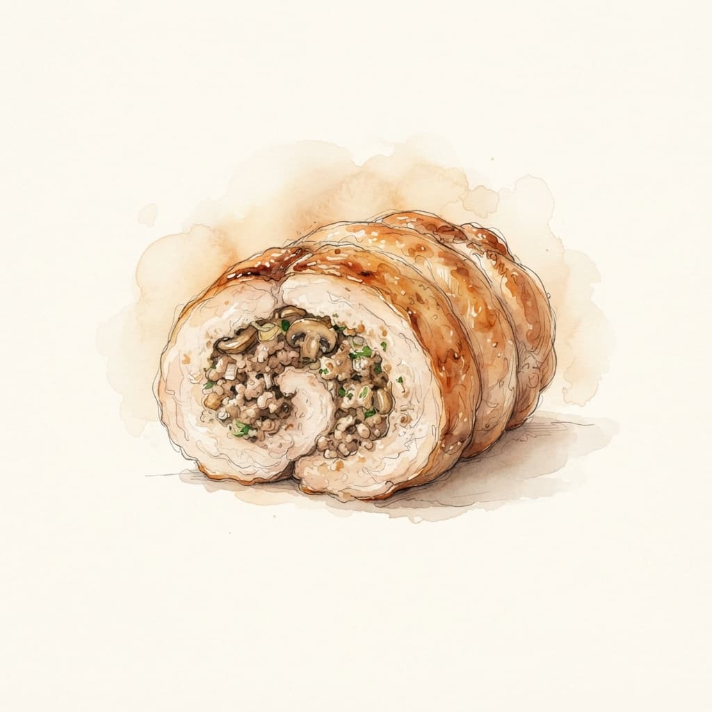 Putenrollbraten