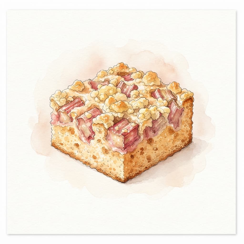 Rhabarberkuchen