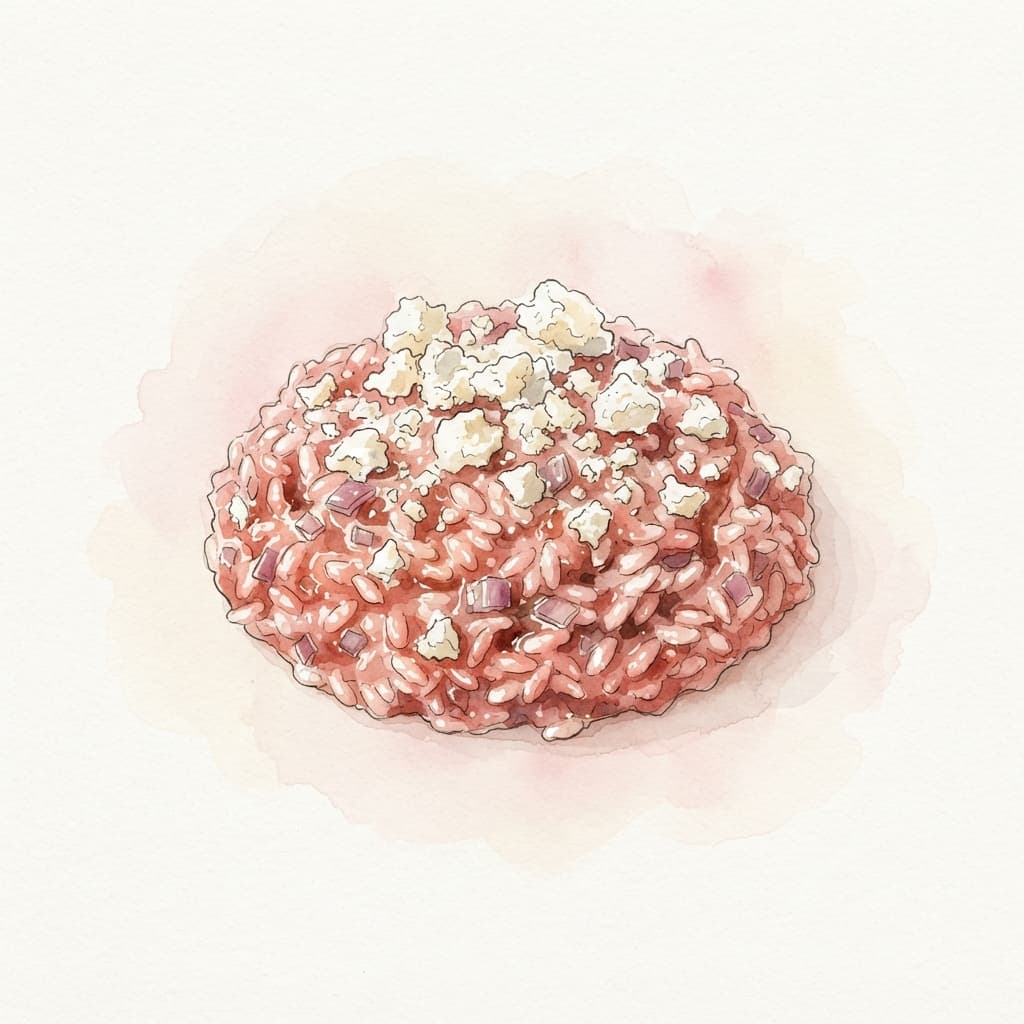 Rote-Rüben-Risotto