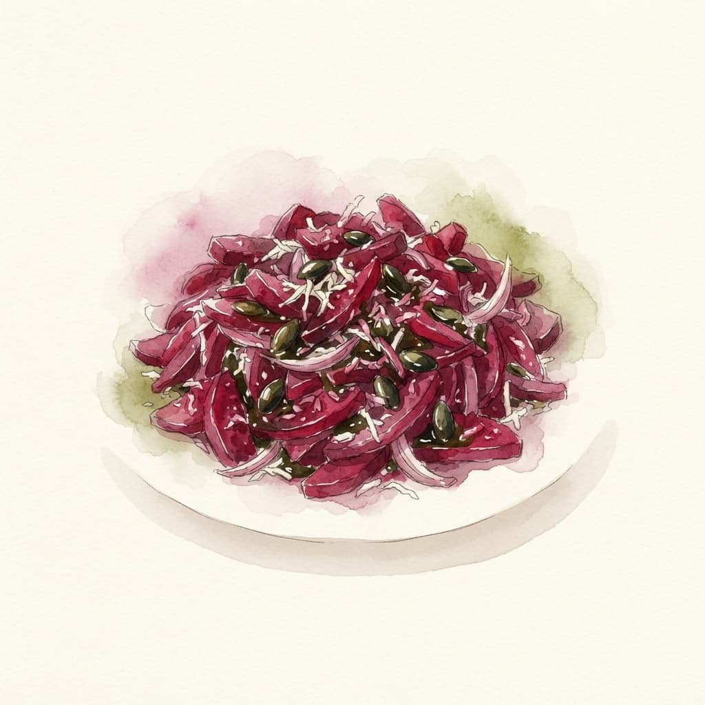 Rote-Rüben-Salat mit Kren