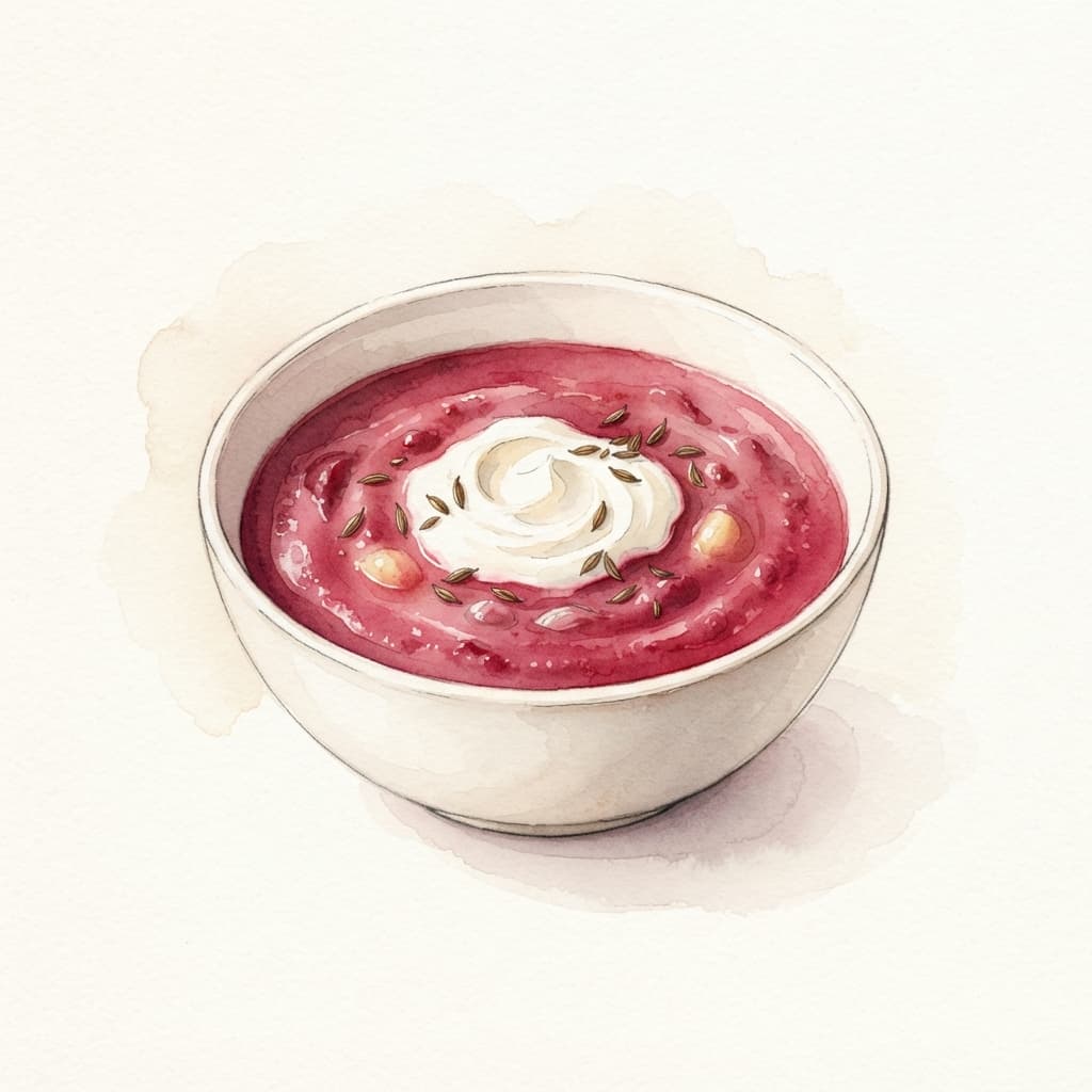 Rote-Rüben-Suppe