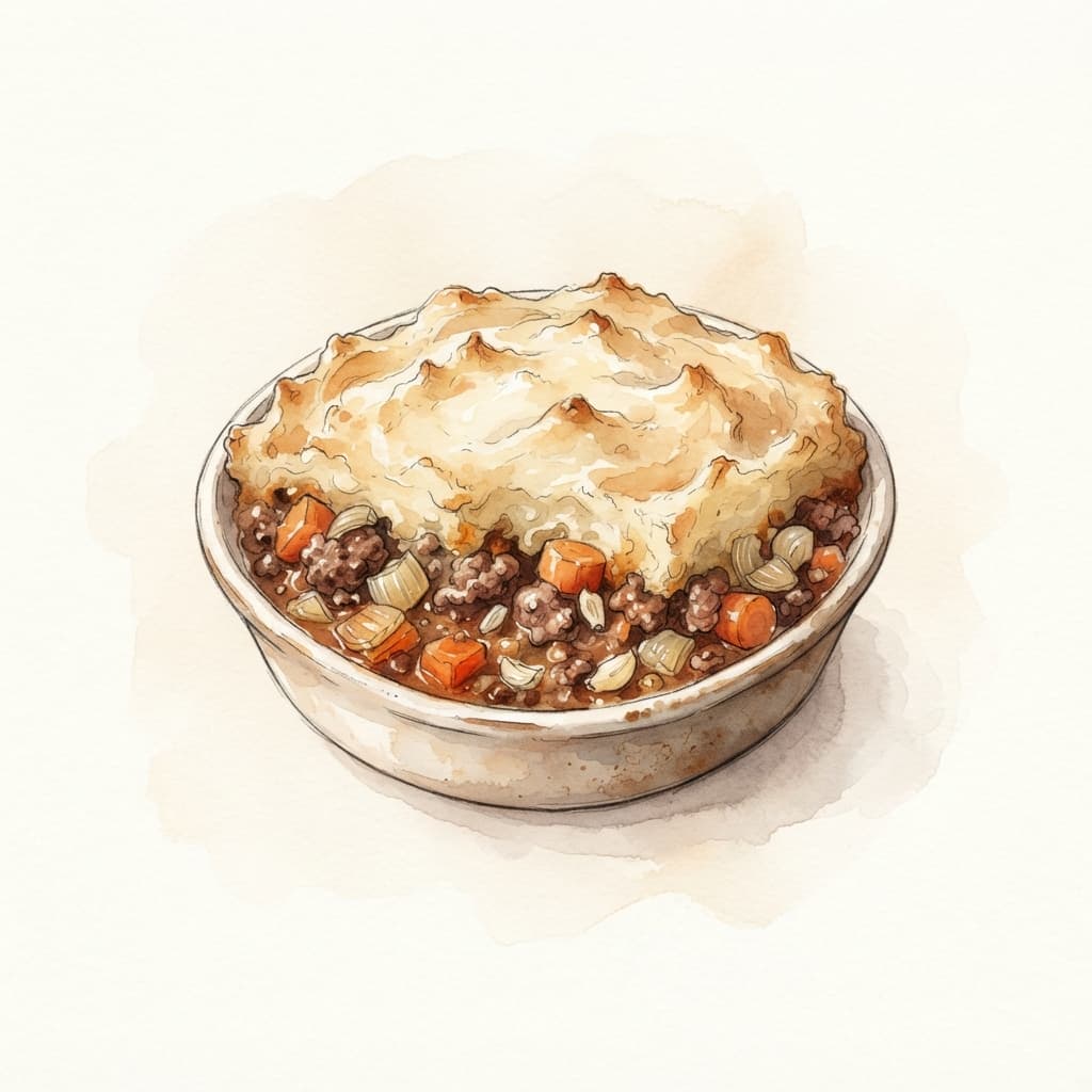 Shepherd's Pie mit Lammfaschiertem