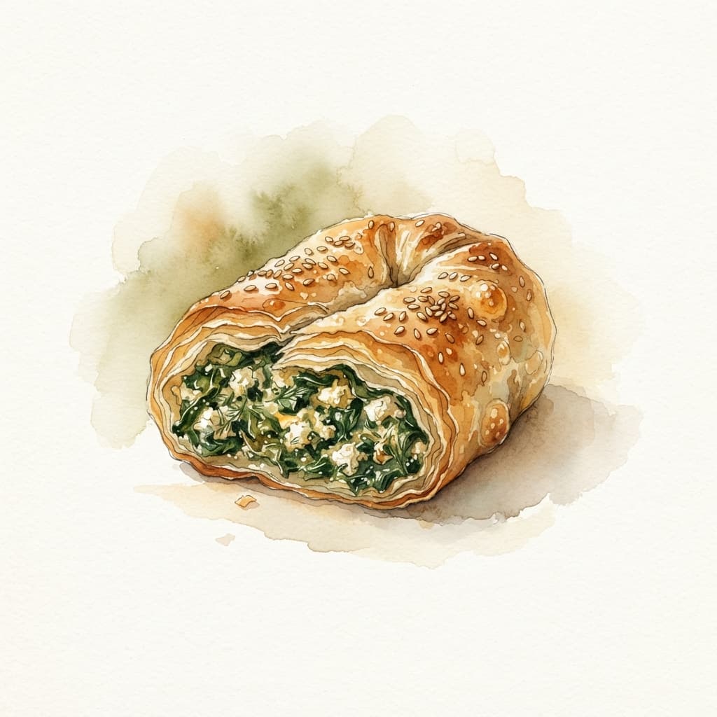 Spinat-Feta-Börek