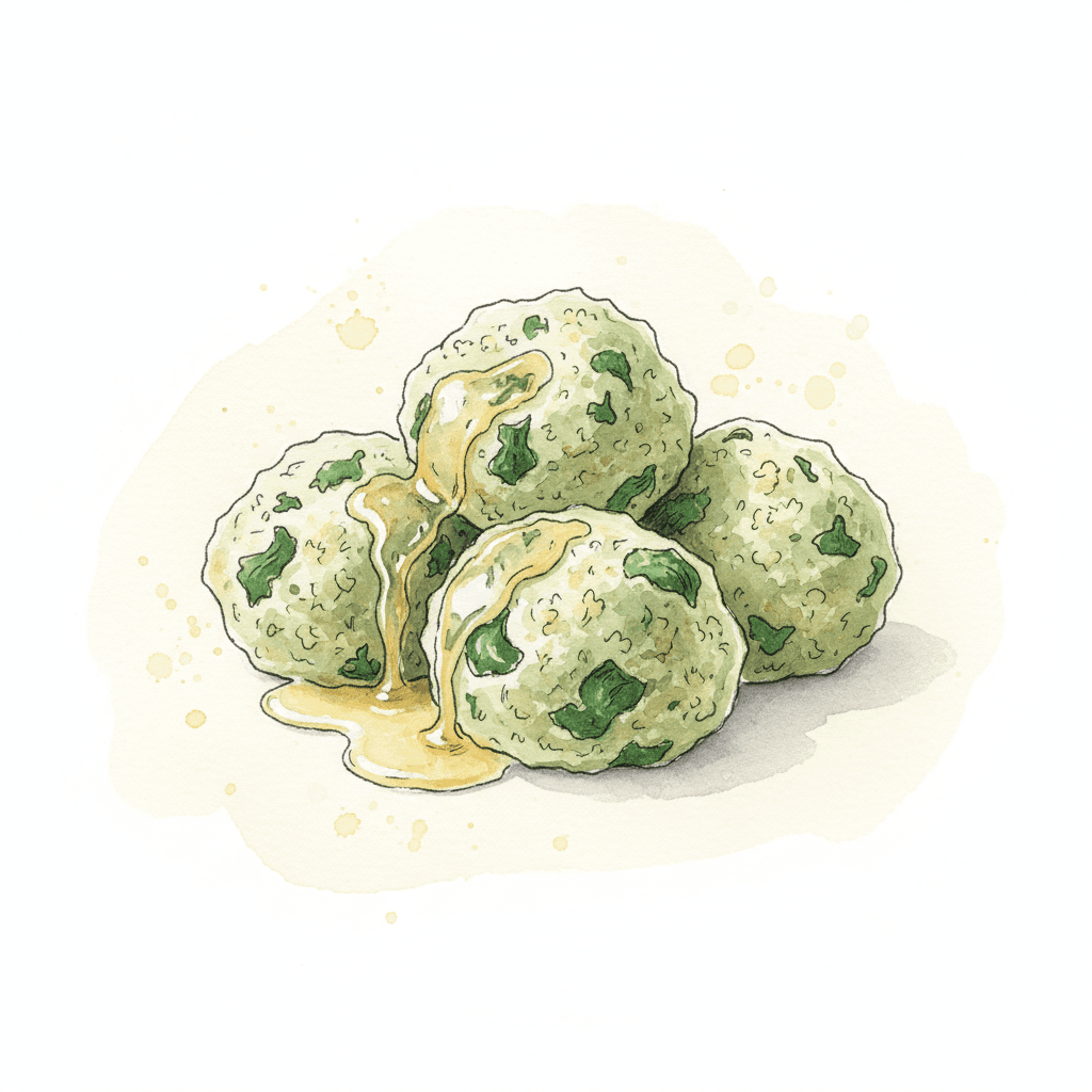 Spinatknödel