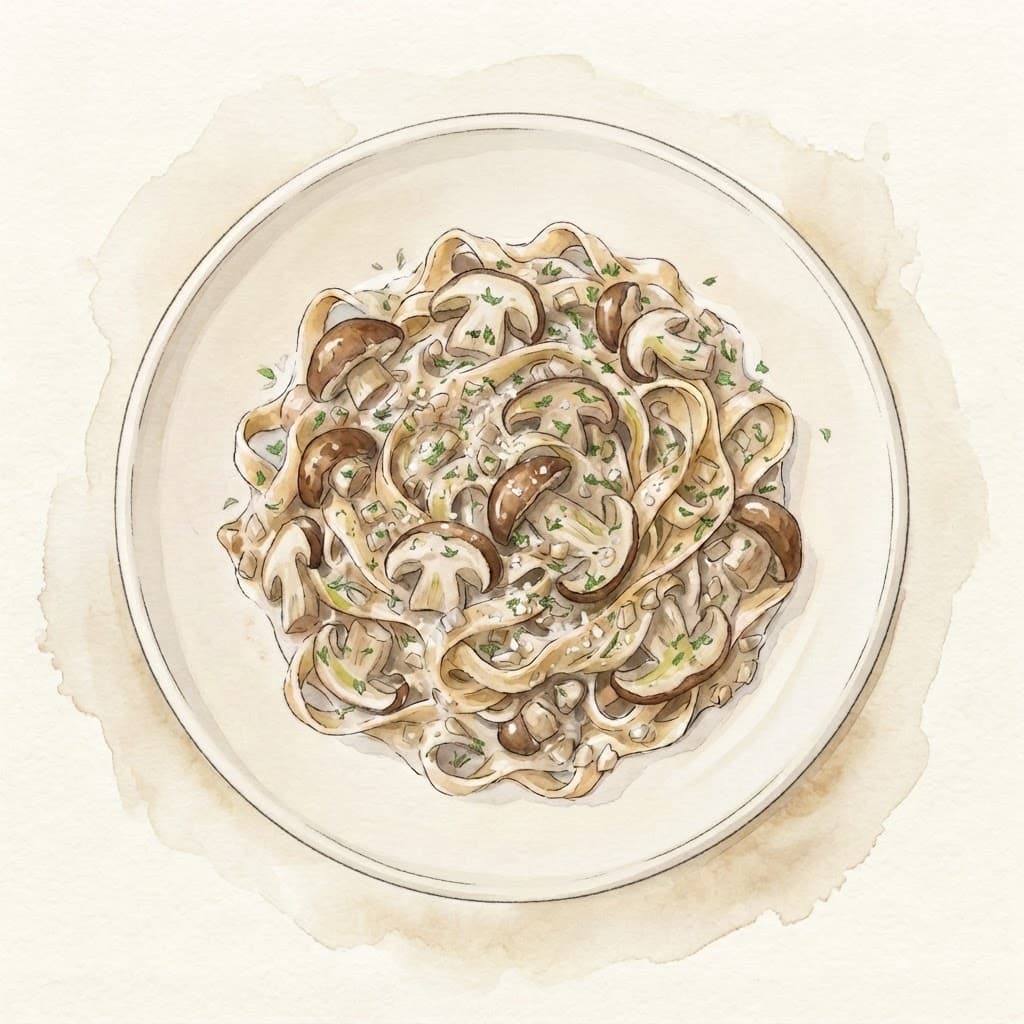 Steinpilz-Tagliatelle