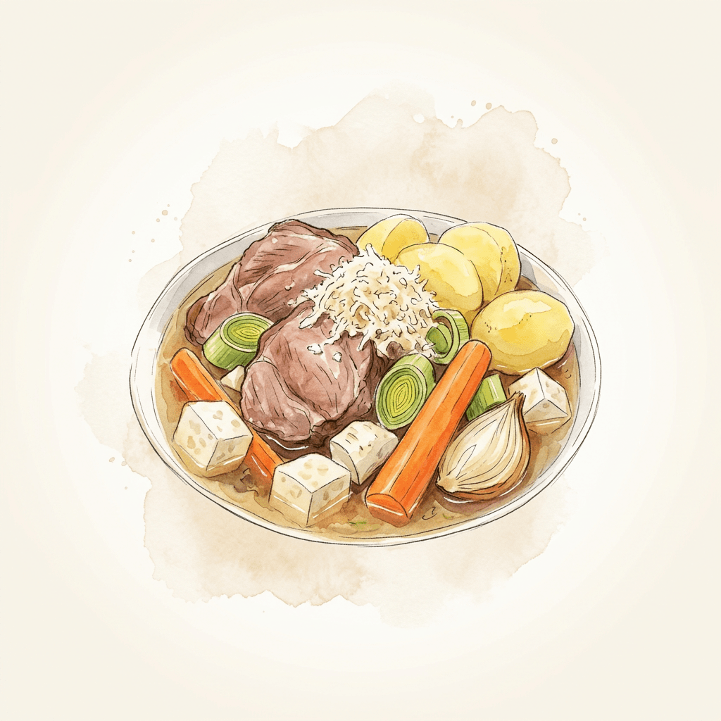 Steirisches Wurzelfleisch