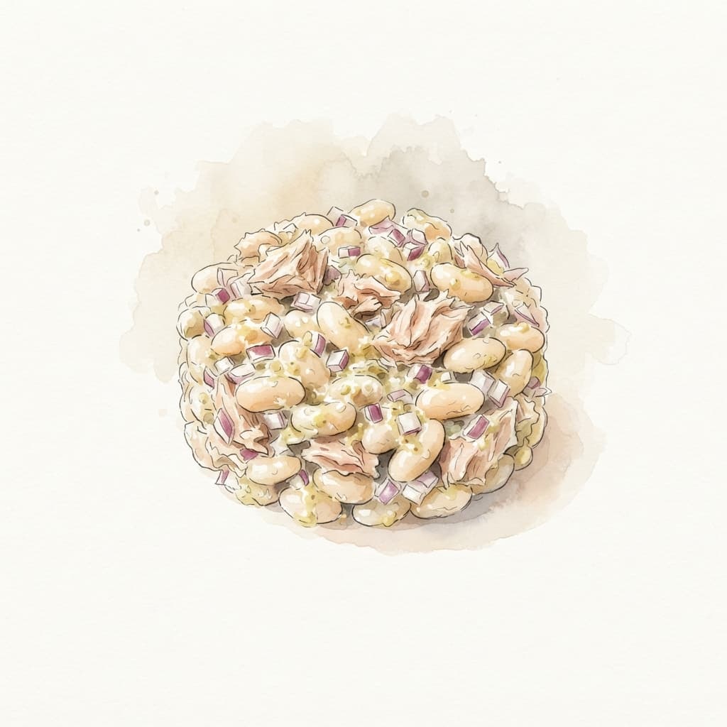 Thunfisch-Bohnen-Salat