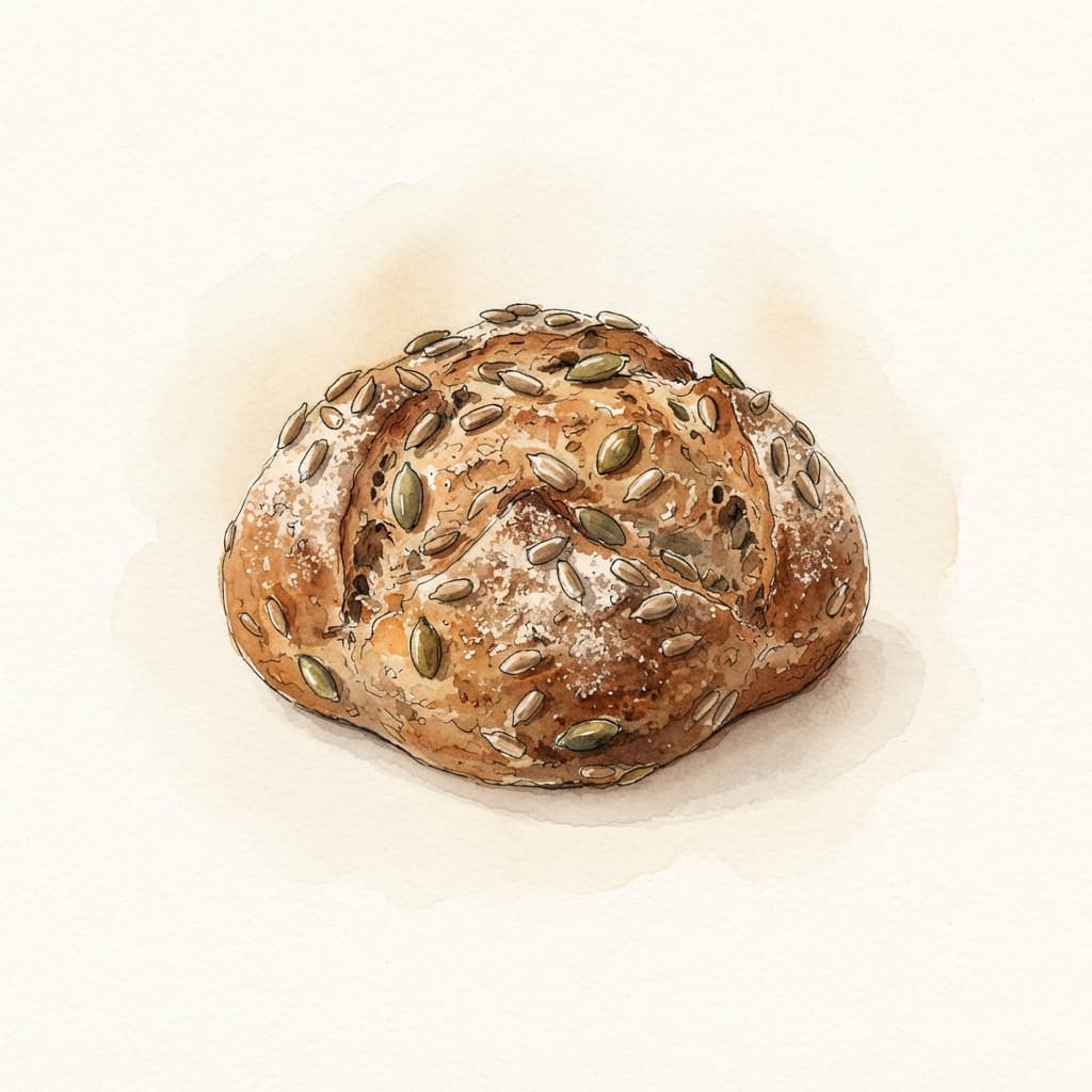 Vollkorn-Roggenweckerl