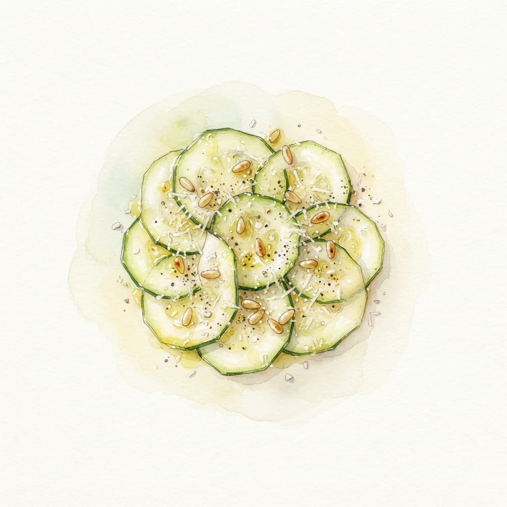 Zucchini-Carpaccio