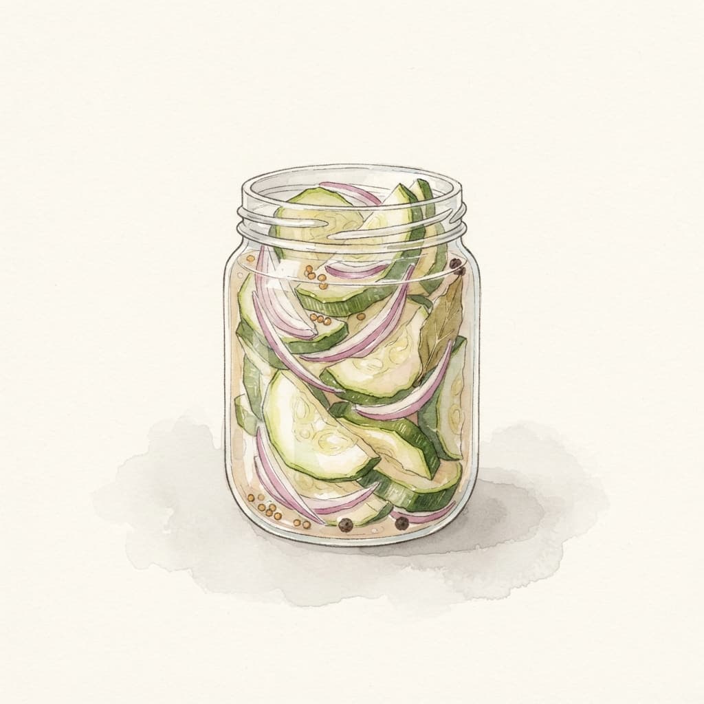 Zucchini-Pickles