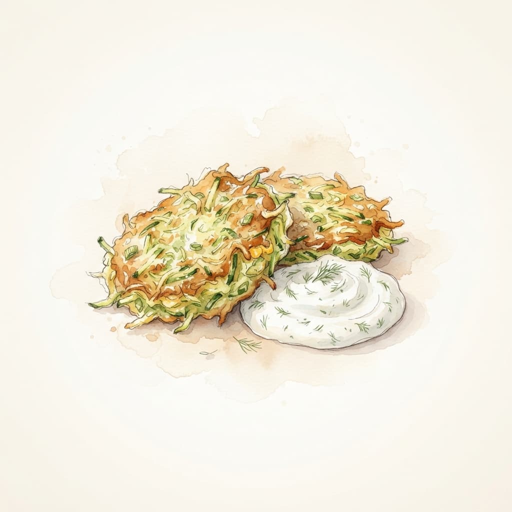 Zucchini-Puffer