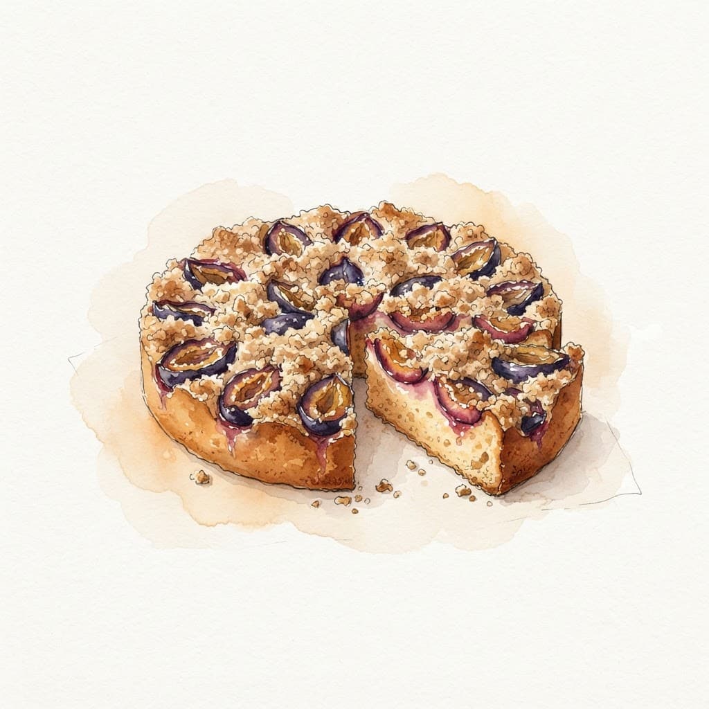 Zwetschken-Streuselkuchen