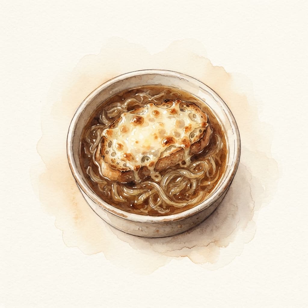 Zwiebelsuppe